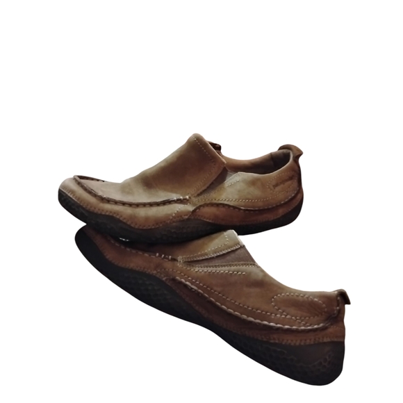 Patagonia Skywalker Suede Slip On Loafers Casual Neutral Comfortable Outdoor 12 - Picture 4 of 9